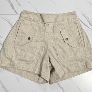 Banana Republic dress short Linen-Blend Natural Beige Women's Shorts